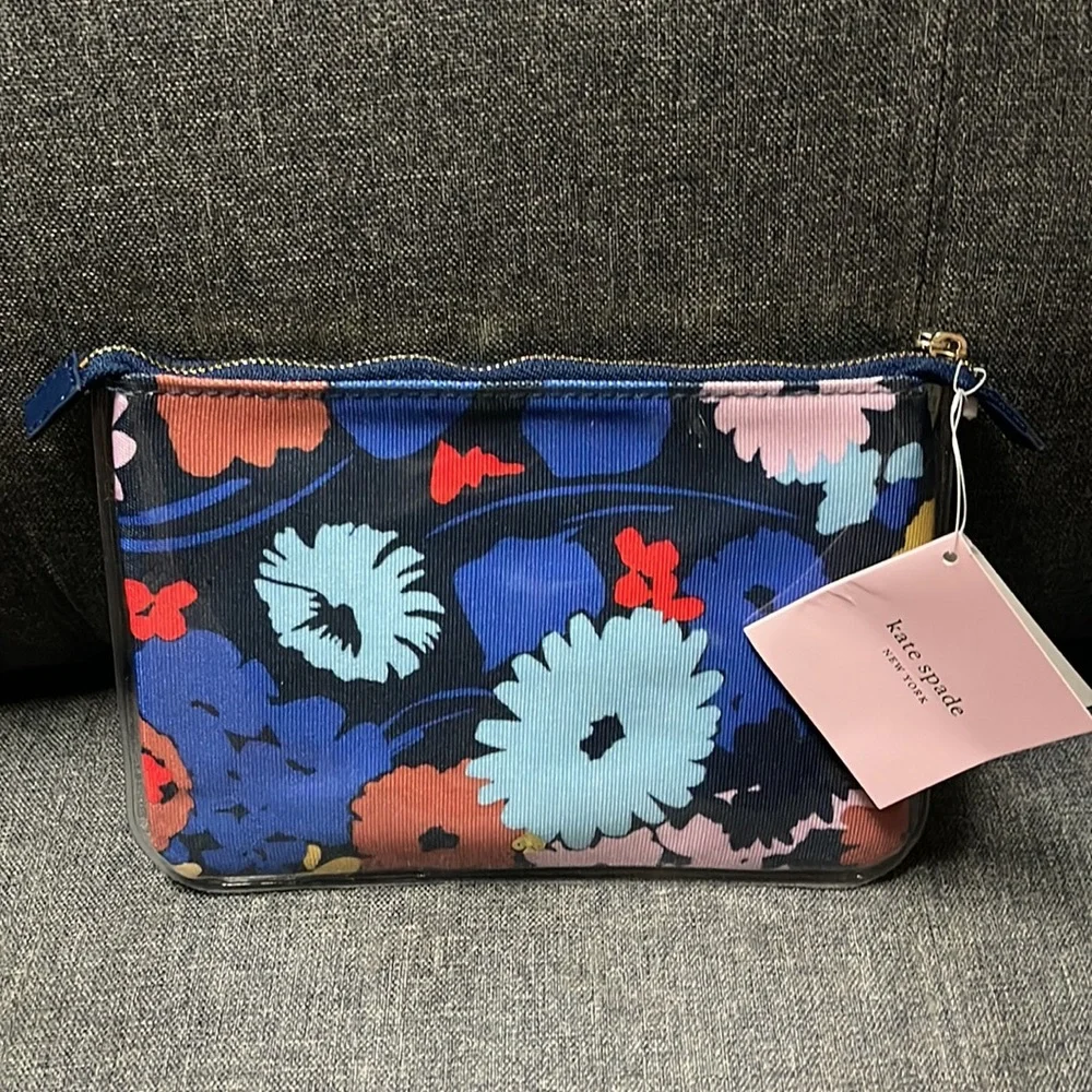 Kate Spade Pencil Pouch- Swing Flora